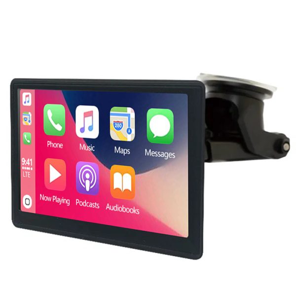 🔥 🔥Bezprzewodowa konsola do deski rozdzielczej Apple CarPlay 2.0 Przenośny bezprzewodowy ekran dotykowy Carplay i Android Auto do każdego samochodu