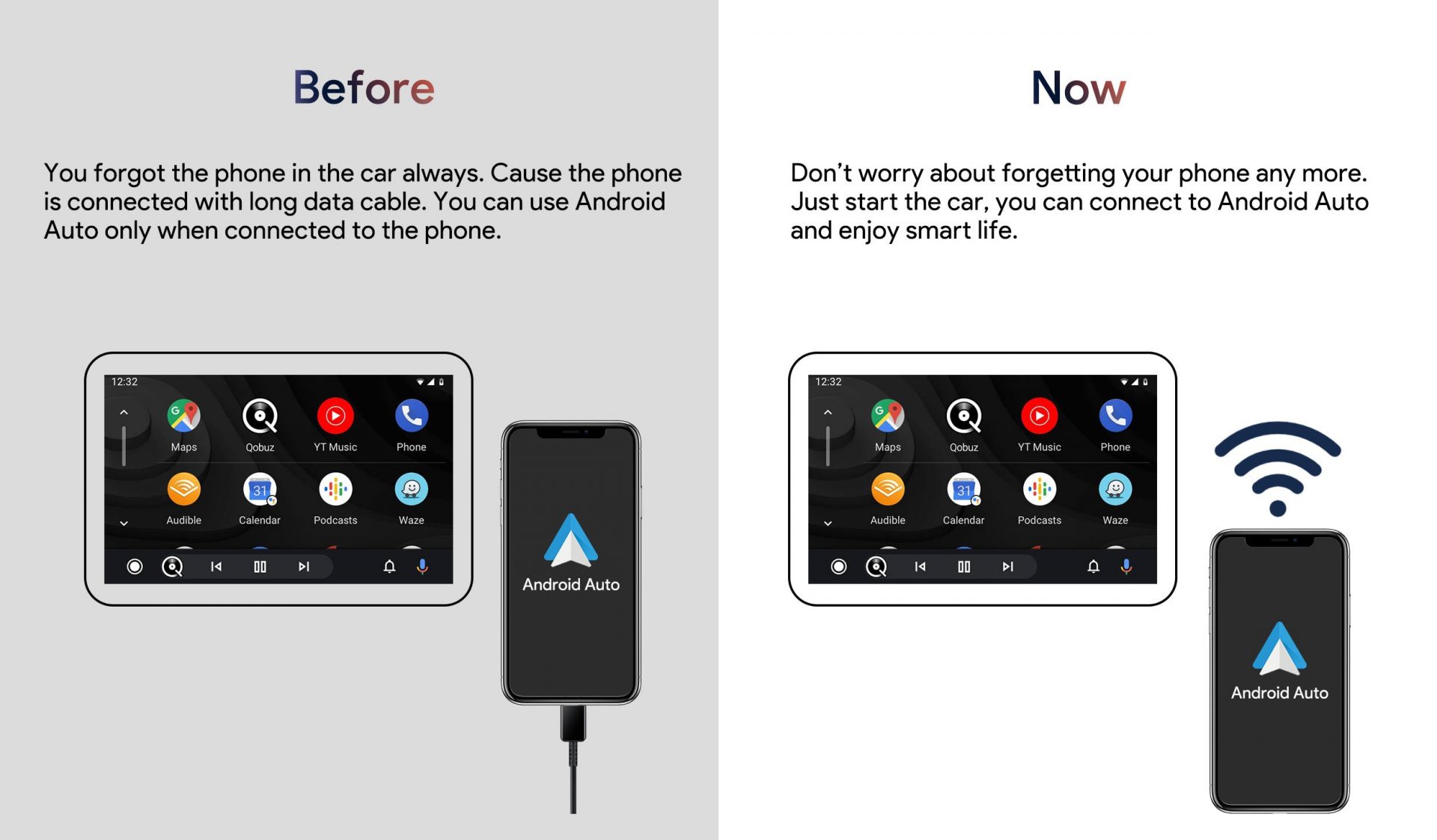 10016.jpg Bezprzewodowy adapter Carlinkit A2A Android Auto do samochodu z fabrycznym przewodowym systemem Android Auto - obrazek 8