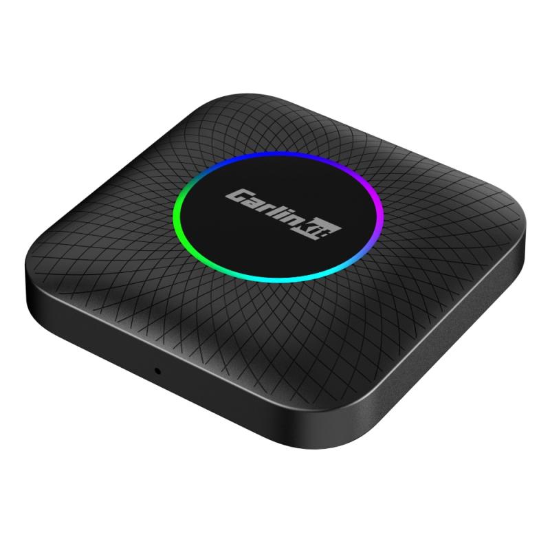Carlinkit TBox Ambient, AI box z paskiem LED na obudowie